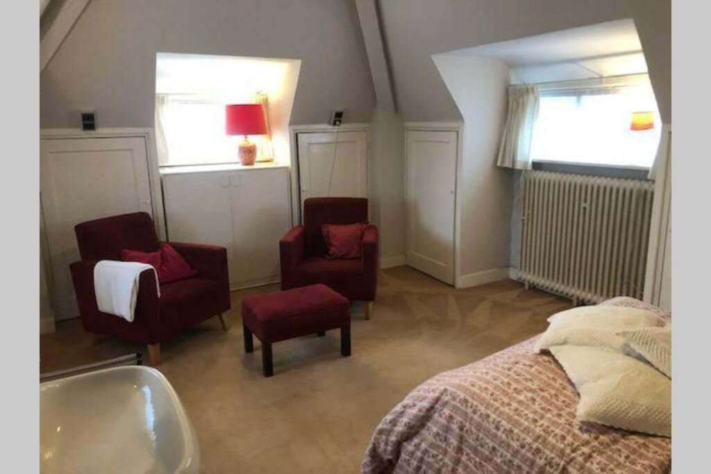 Vrijstaande Rietgedekte Villa Nabij Uitvalswegen Вассенаар Екстер'єр фото